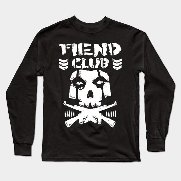 FIENDXCLUB Long Sleeve T-Shirt by ofthedead209